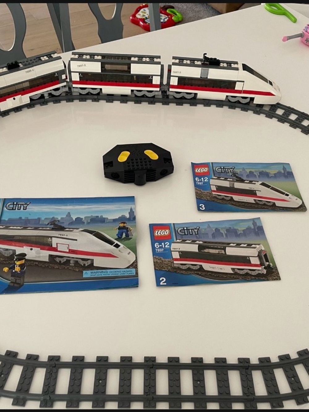 Vintage lego train set 7897